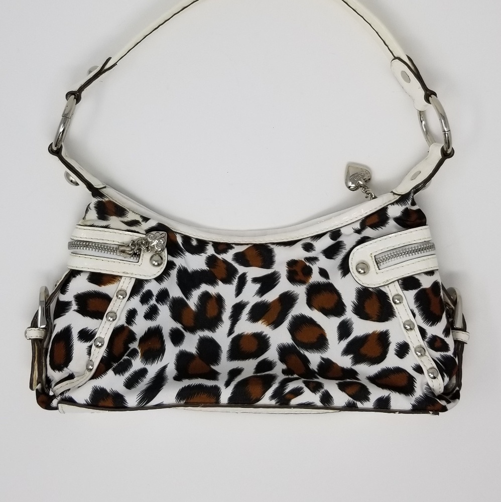 Kathy Van Zeeland - Leopard Print White